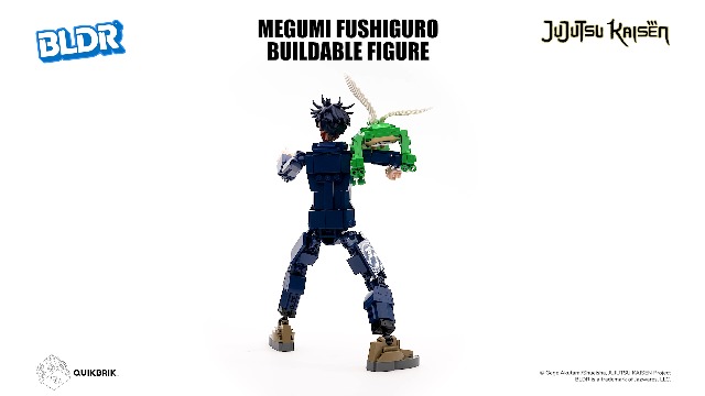 Amazon.com: BLDR Jujutsu Kaisen Megumi Fushiguro Building Set